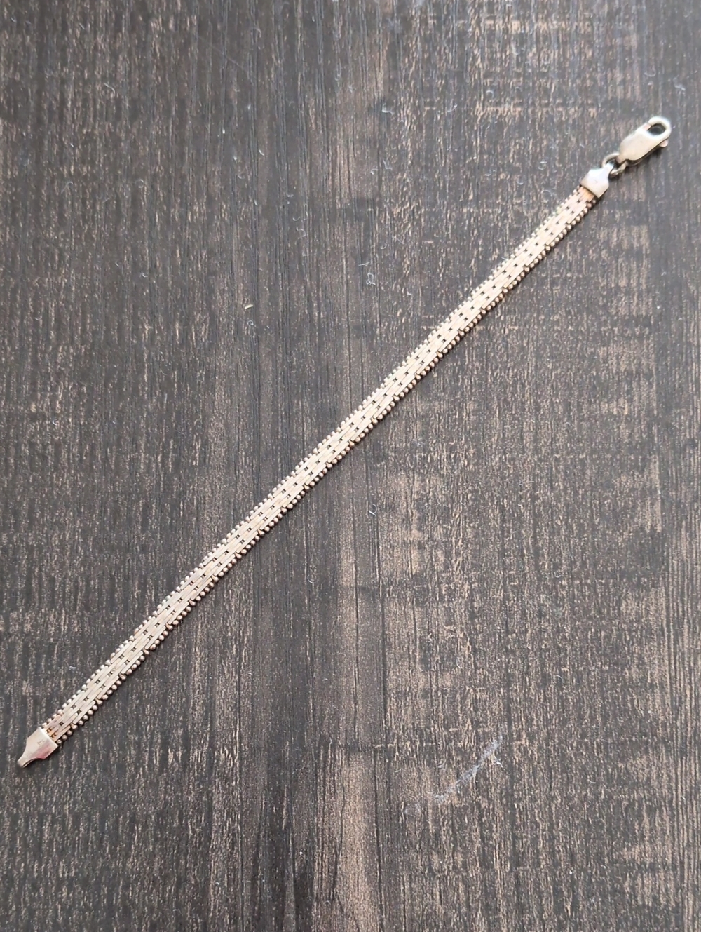 Vintage Sterling Silver .925 Italy Bracelet - Picture 2 of 6